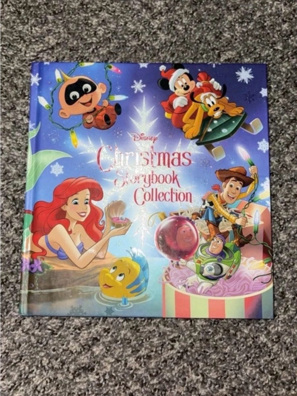 Disney Christmas Storybook Collection - Purple Multicolor Cover